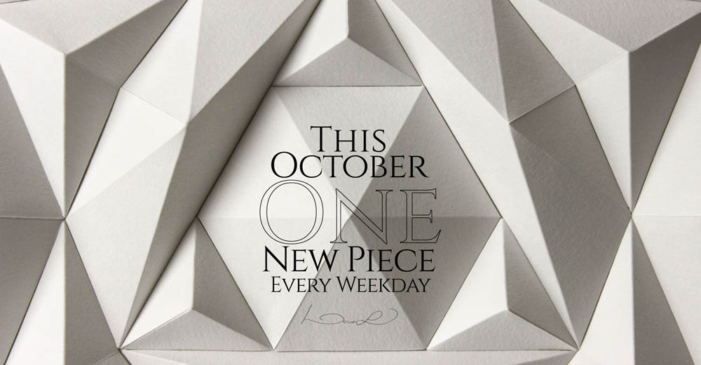 This October: One New Piece Every Weekday